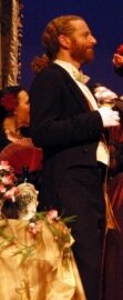 Steve Targett as the Baron